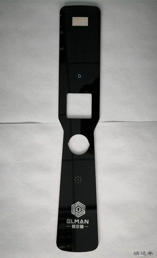 豎直拍攝智能鎖亞克力鏡片